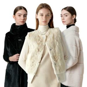 [유로모피/진도] 역시즌 단독! 밍크코트/양모베스트 ~70% OFF!