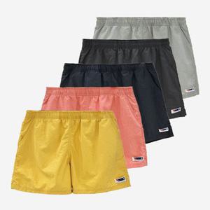 [주7일배송] 커플 남자 여자 래쉬가드 팬츠 빅사이즈 워터 스윔 수영복 비치웨어 밴딩 나일론 숏 반바지 하의 AE300