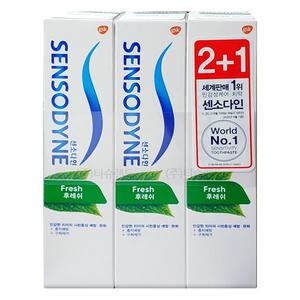 센소다인 치약 후레쉬 치약 100g 3개입x1개 시린이 완화