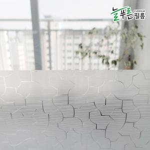 늘푸른 무늬 안개시트지 모던 스퀘어 2M 자외선차단지 사생활보호필름 시선 거울 미러 사무실지 창문지 지