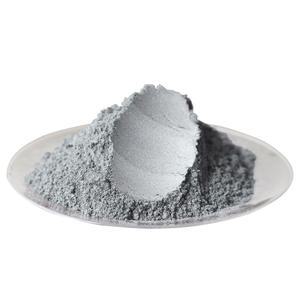 실버 그레이 운모 분말 안료 50g ~ 천연 진주 빛 운모 분말 금속 , 네일 광택 비누 만들기