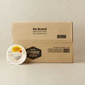 노브랜드 우리쌀밥한공기 210g*12개