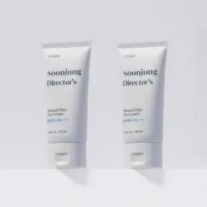 [에뛰드] 순정 디렉터 무기자차 선크림 50ml+50ml 기획세트