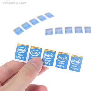4세대 인텔 코어 I3 I5 I7 스티커 라벨 노트북 장식, 약 2.1x1.6cm, 5 개