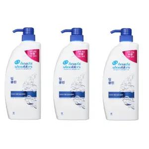피앤지 헤드앤숄더 딥클린 샴푸 850ml 3묶음