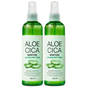 과일나라 알로에 시카 모이스처 카밍 미스트 토너 250ml / 대용량 스킨 알로에베라 수분 진정 x2개