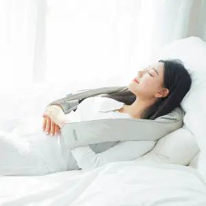 아이넥케어 목 어깨 온열 허리 마사지기 승모근 등 허리 종아리 다리 안마기