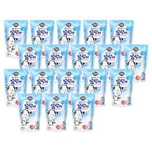 말랑이 버블 핸드워시 화이트우유 리필 250ml 18개