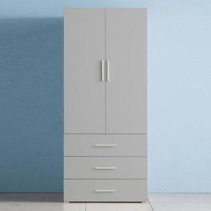 [NS홈쇼핑]아씨방가구 베이직 800 싱글장 서랍도어형 옷장[26932460]
