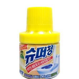 산도깨비 슈퍼청 변기세정제 병타입 180g 레몬향 X 12개