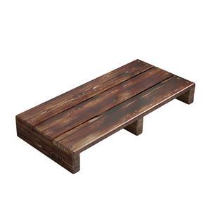 원목 나무발판 주방 욕실 발디딤대 받침 100cm 선반 목재 2다리 경사
