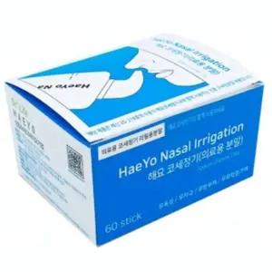 코청소 코세정제 개별포장 식염수가루 세정분말60포 어린이 비강세척 코세척