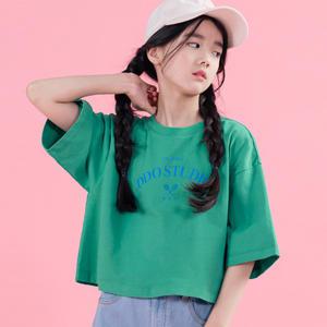 [디디오] G.바톤 크롭 반팔 티 GWUTO04