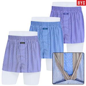 BYC 남성 순면 남자 주머니망 트렁크팬티 3매입 FRC3 MA3