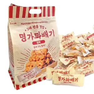 추억의 인기 간식 3종 골라담기/귀리깨강정 명가꽈배기 야채크래커/사무실 탕비실 주전부 건강간식