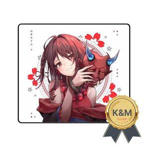 Yuki Aim 밸런스 마우스 패드 게이머 초미세 표면 프리미엄 고무 E-스포츠 FPS 전문 매트 45x40cm
