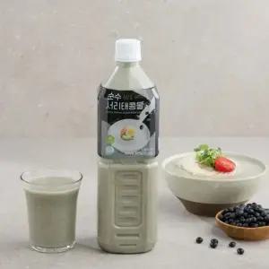 ksr 국산콩 100% 순수콩물 서리태 콩물 1L 6병
