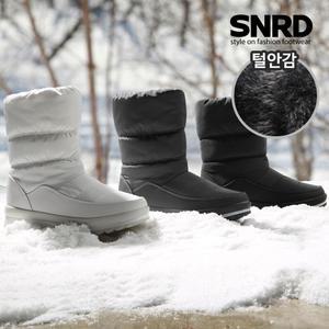 [무료배송] Winter 키높이(4cm) 여성 프리미엄 컴포트 패딩-방한털부츠