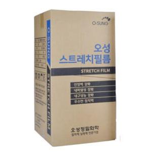 오성 스트레치필름 포장필름 15T/18T/20T *500*375m(4개입)