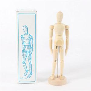 나무 관절 인형 20cm/목각 인체 모형 데생 뎃생 영남상사