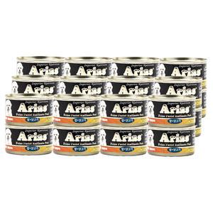 강아지 주식캔 사료 아리아스 캔 쌀 닭고기 100g X 24개