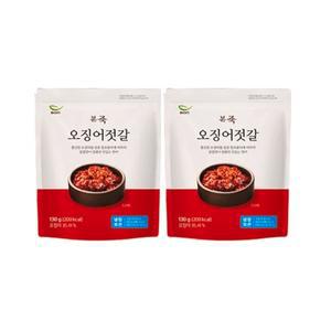 (냉장) 본죽 오징어젓갈 130g 2개