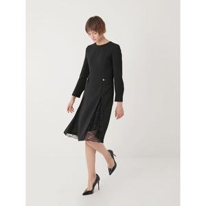 갤러리아 올리비아로렌 레이스 배색 포인트 원피스 VOCOA3F8121