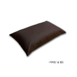 일반베개 3color 병원 한의원 찜질방 펜션 다용도 방수 가죽베개 솜