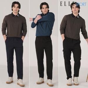 [기타][ELLE SPORT] 남성 기능성 캐주얼팬츠3종
