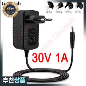 BOSCH Athlet 진공 청소기 충전기 용 30V 500mA 1A AC/DC 어댑터 홈 벽 충전 전원 공급 장치 EU/US 플러그