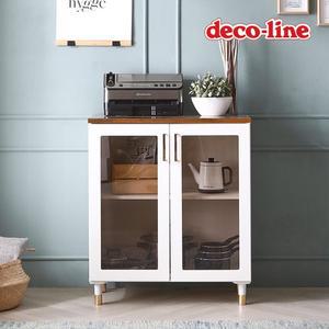 [데코라인]코넬 르네 800 골드 진열장 유리 장식장 DGJ045C