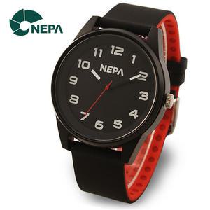 네파 학생 공용 남녀 학생 수험생 저소음 수능시계 N356-BLACK