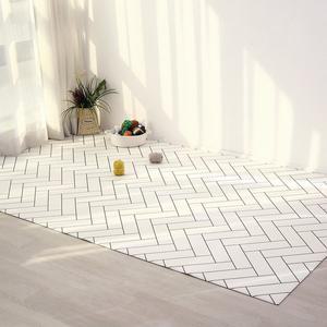 [충무몰]애견펫매트 강아지 미끄럼방지 러그L 헤링본 240x140 cm