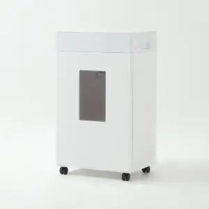 대형 오토 저소음 제로더스트 꽃가루 문서세단기 SC-8158 Zero A4 15매 48L 5x12mm DIN66399 P-3 파지봉투 장착형 파쇄기 세절기