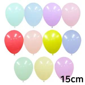 (마카롱혼합) 해피파티 라운드풍선 마카롱 15cm 풍선 100개입 택1/파티/세트/이벤트/고무/장식/생일/일반/