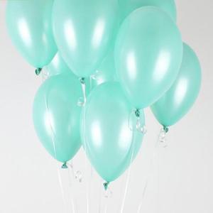 12인치 펄민트그린풍선 100개입 생일이벤트풍선 생일파티용품