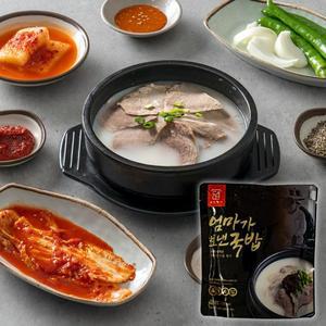 [대건명가] 특가 옵션 상품 [350g] 돼지국밥 6개 OR [500g] 돼지국밥 4개
