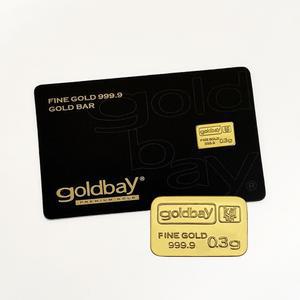 [골드베이미니] 순금 0.3g 미니골드바 카드 24K 999.9