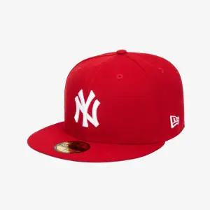 뉴에라 MLB 뉴욕 양키스 베이직 사이즈캡 스칼렛 11591122