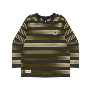 [캉골키즈](대전신세계)롱 슬리브 뉴 스트라이프 티셔츠 RC 0106 그린 (ARCCRT01060GN)