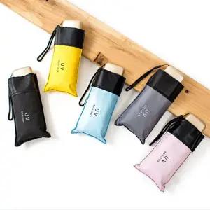 UV 차단 5단 경량 양우산 초경량 우산 양산/자외선/햇빛/눈부심/가벼운/귀여운/야외/외출/보호/휴대용