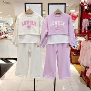 [롯데백화점]코코리따 마이멜로디 융기모티셔츠바지상하세트CEMS24TS2