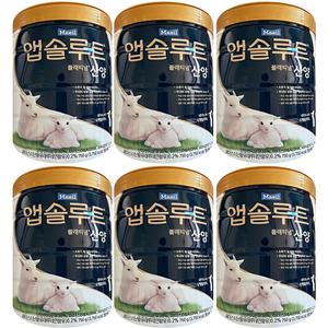 매일유업 앱솔루트 산양분유 1단계 (750g x 6캔)