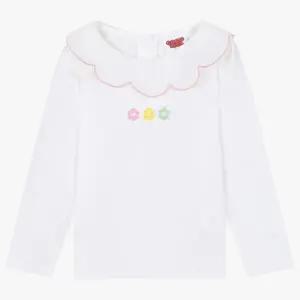 [롯데백화점]코코리따 꽃잎카라 티셔츠CELA23SE3