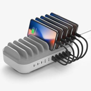 미라클엠 120W 멀티 고속 10구 충전기 + C타입 케이블 10P