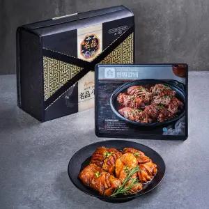 산해마을 양념 한돈수제돼지갈비 선물세트 1.6kg