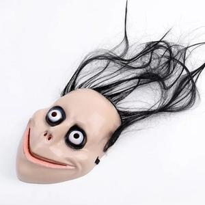 코스프레 일본귀신가면 모모귀신 할로윈데이가면 할로윈가면 귀신 공포 모모