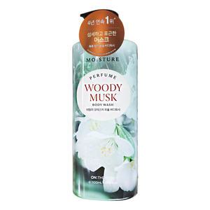 엘지 온더바디 데일리 모이스처 퍼퓸 바디워시 우디 머스크향 1100ml 1개 샤워