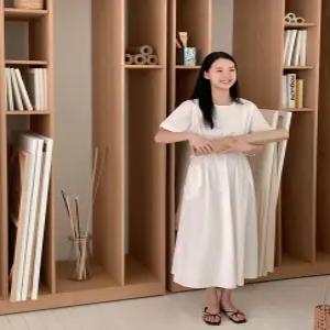 네쥬 스트링 롱원피스