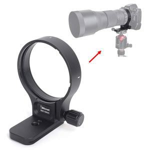 iShoot 렌즈 칼라 지지대, TS-71 시그마 150-600mm f/5-6.3 DG OS HSM 컨템포러리 렌즈용 CNC 기계 삼각대 장착 링, 하단은 ARCA-SWISS 타입 볼 헤드용 퀵 릴리스 플레이트입니다